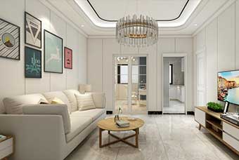 荆门现代风格-客厅
